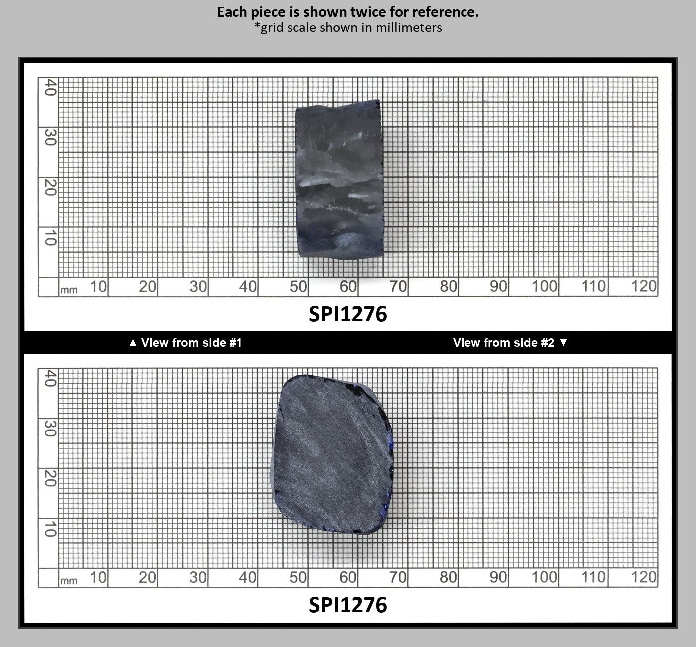 Burma Blue #112 Lab Created Spinel Faceting Rough for Gem Cutting - Various Sizes : SPI1276