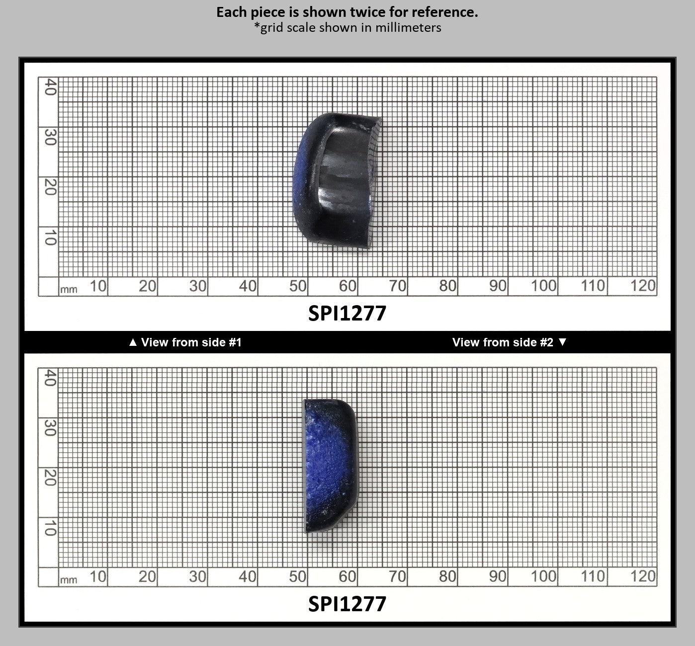 Burma Blue #112 Lab Created Spinel Faceting Rough for Gem Cutting - Various Sizes : SPI1277