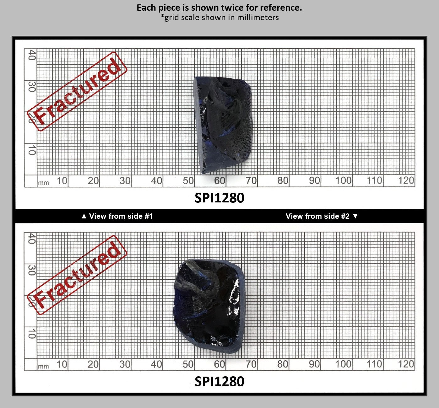 Burma Blue #112 Lab Created Spinel Faceting Rough for Gem Cutting - Various Sizes : SPI1280