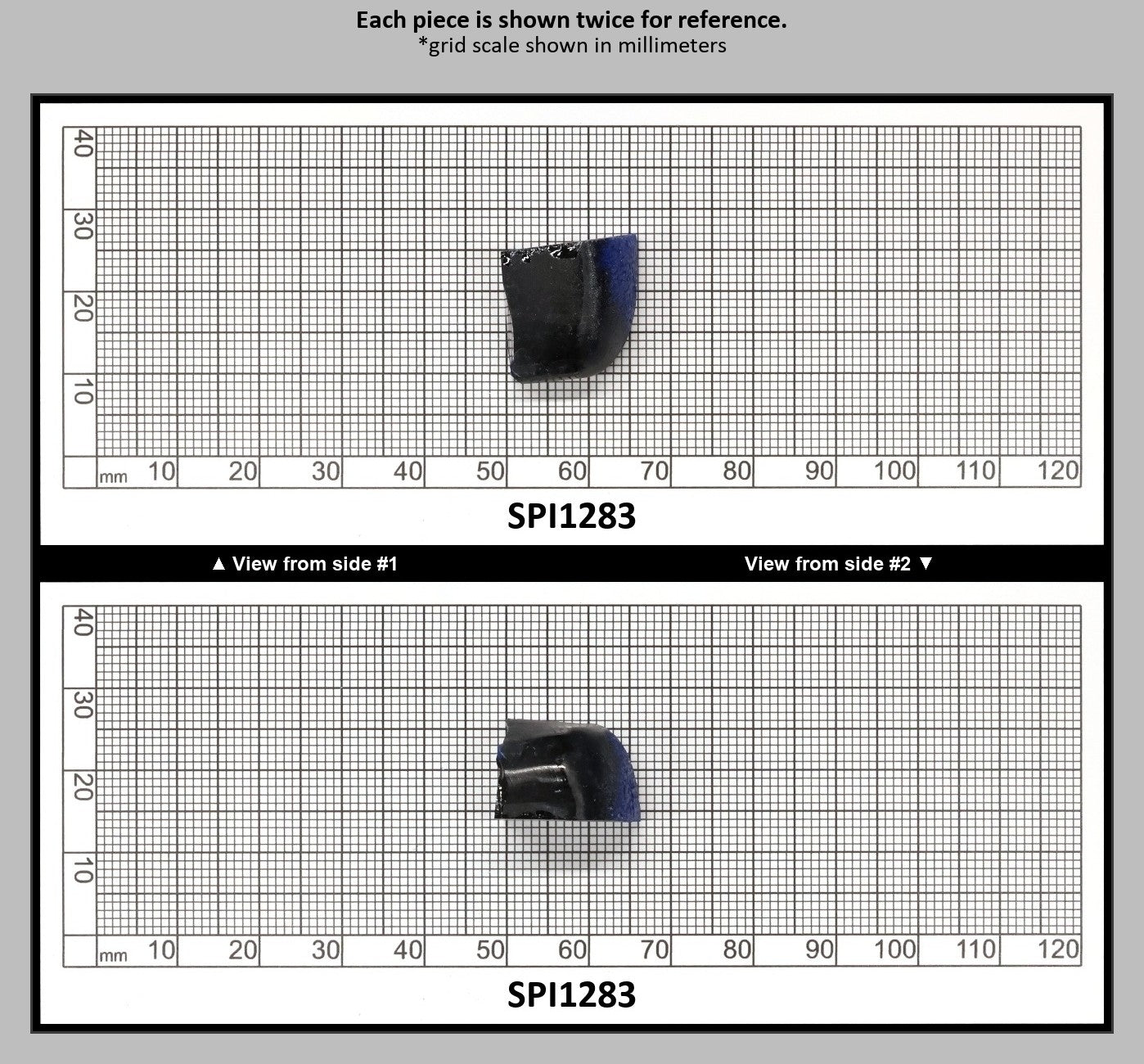 Burma Blue #112 Lab Created Spinel Faceting Rough for Gem Cutting - Various Sizes : SPI1283