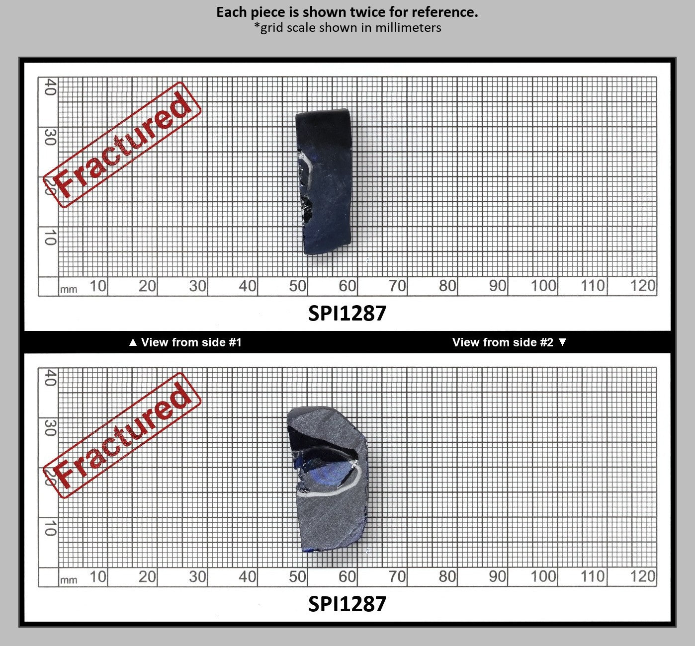 Burma Blue #112 Lab Created Spinel Faceting Rough for Gem Cutting - Various Sizes : SPI1287