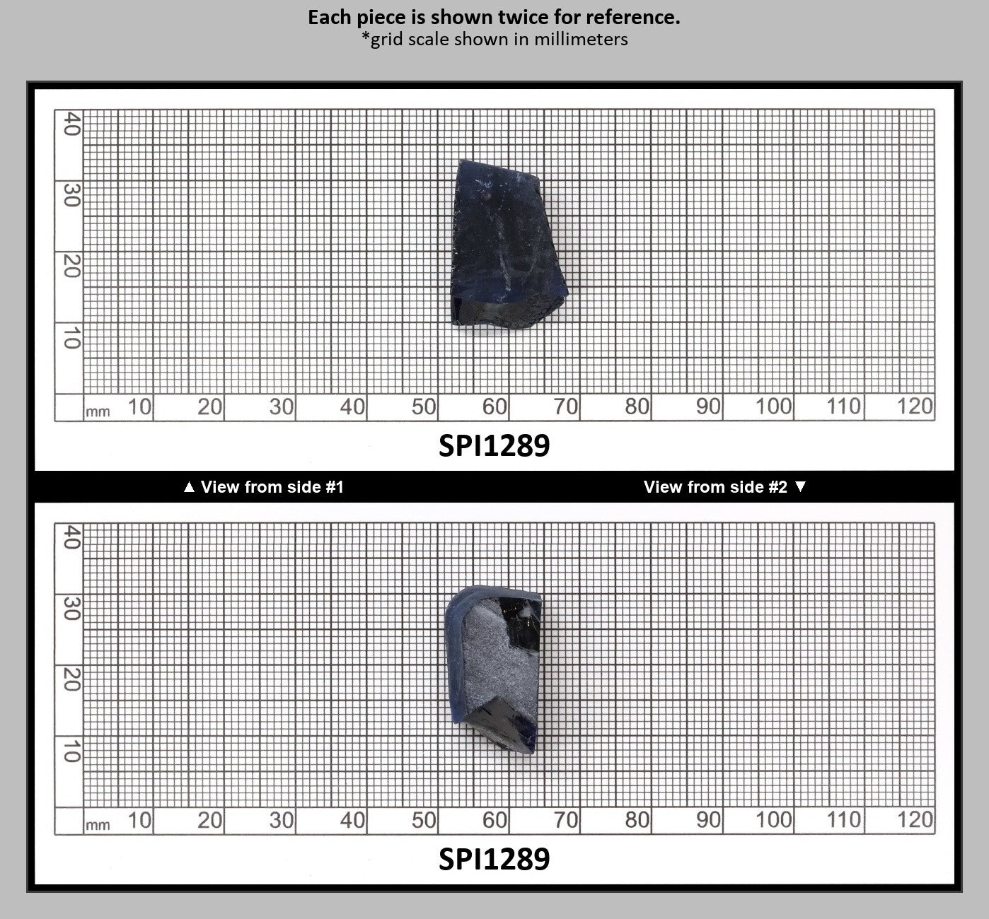 Burma Blue #112 Lab Created Spinel Faceting Rough for Gem Cutting - Various Sizes : SPI1289