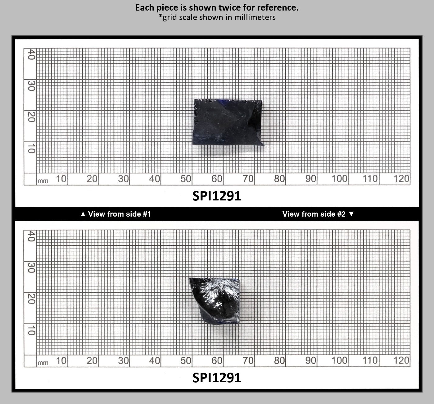 Burma Blue #112 Lab Created Spinel Faceting Rough for Gem Cutting - Various Sizes : SPI1291