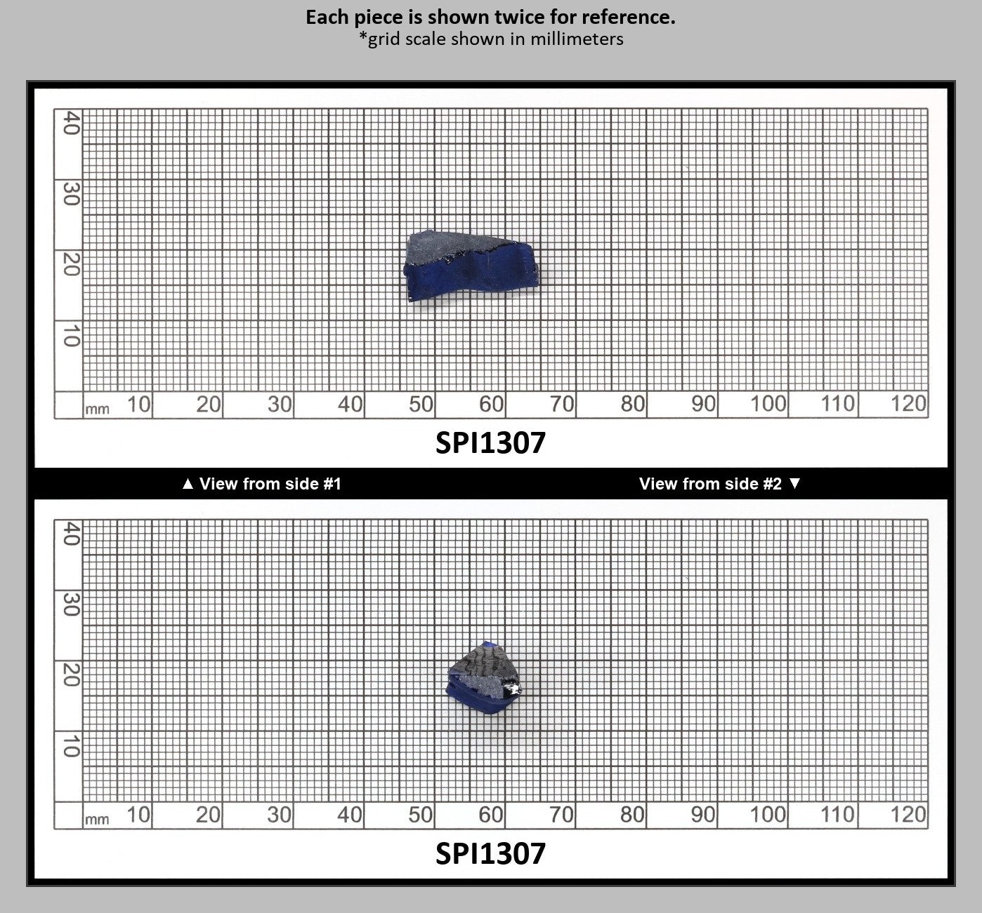 Burma Blue #112 Lab Created Spinel Faceting Rough for Gem Cutting - Various Sizes : SPI1307