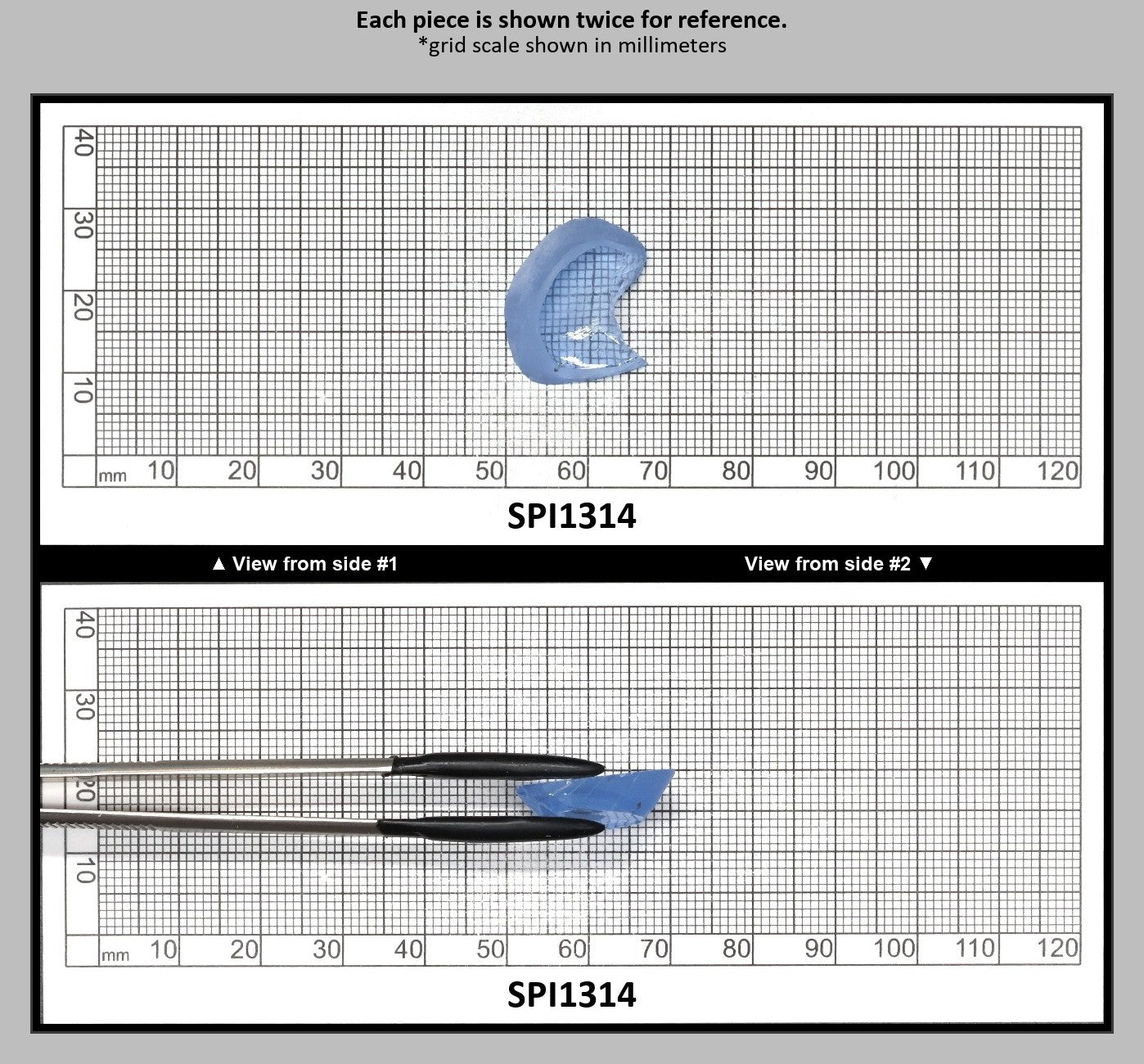 Aquamarine Light Blue #104 Lab Created Spinel Faceting Rough for Gem Cutting - Various Sizes : SPI1314