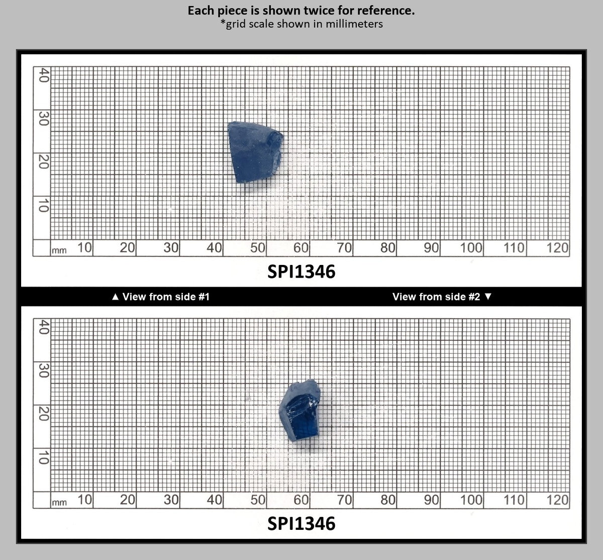 Teal Blue Mermaid #120 Lab Created Spinel Faceting Rough for Gem Cutting - Various Sizes : SPI1346