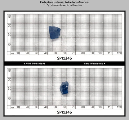 Teal Blue Mermaid #120 Lab Created Spinel Faceting Rough for Gem Cutting - Various Sizes : SPI1346