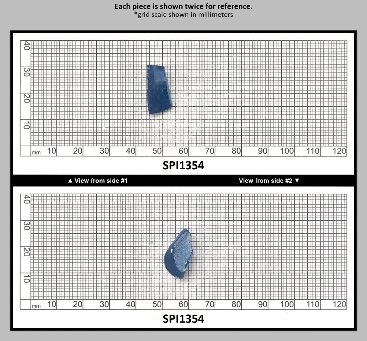 Teal Blue Mermaid #120 Lab Created Spinel Faceting Rough for Gem Cutting - Various Sizes : SPI1354
