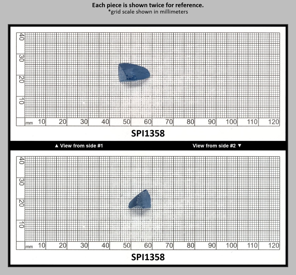 Teal Blue Mermaid #120 Lab Created Spinel Faceting Rough for Gem Cutting - Various Sizes : SPI1358