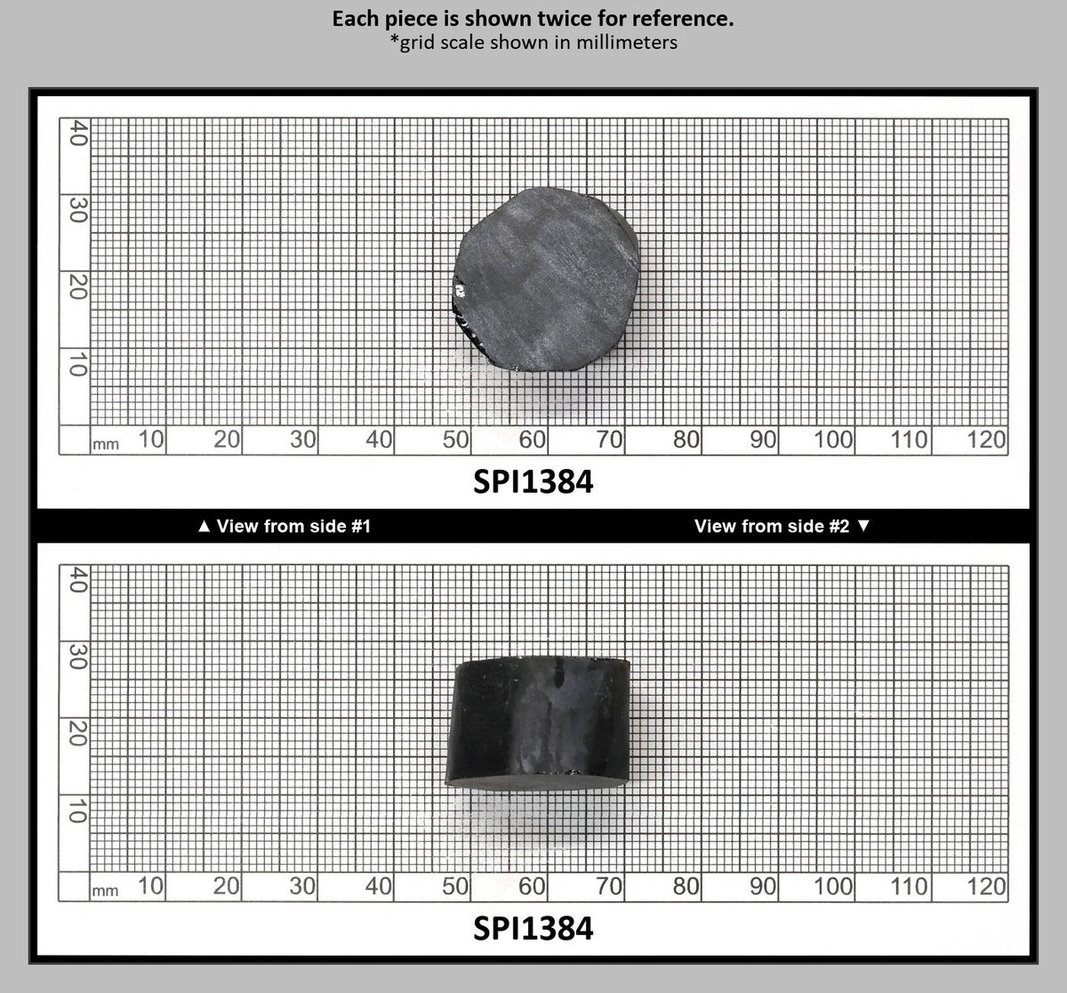 Green Tourmaline (Dark) #152 Lab Created Spinel Faceting Rough for Gem Cutting - Various Sizes : SPI1384