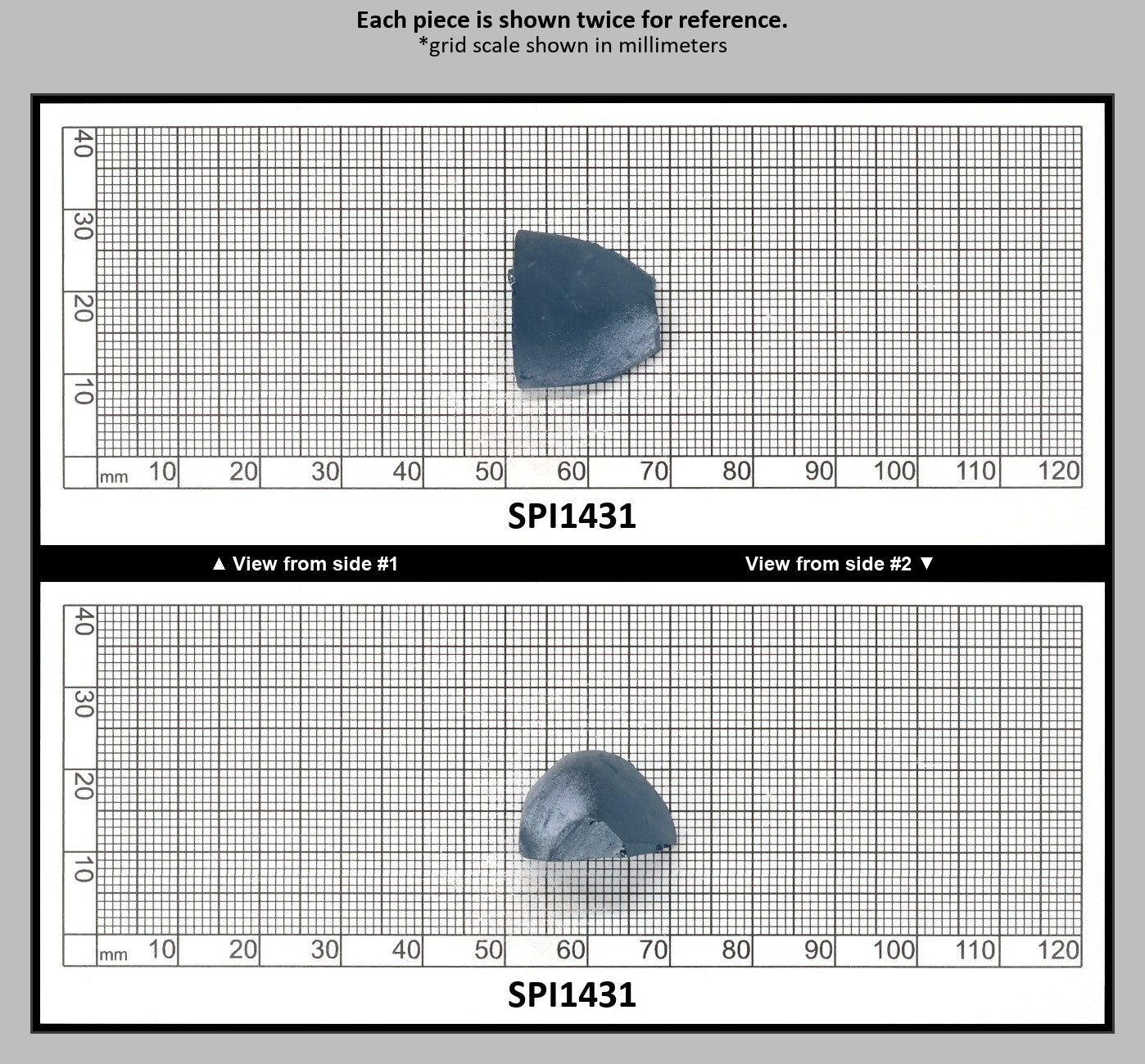 Aquamarine Medium Blue #106 Lab Created Spinel Faceting Rough for Gem Cutting - Various Sizes : SPI1431
