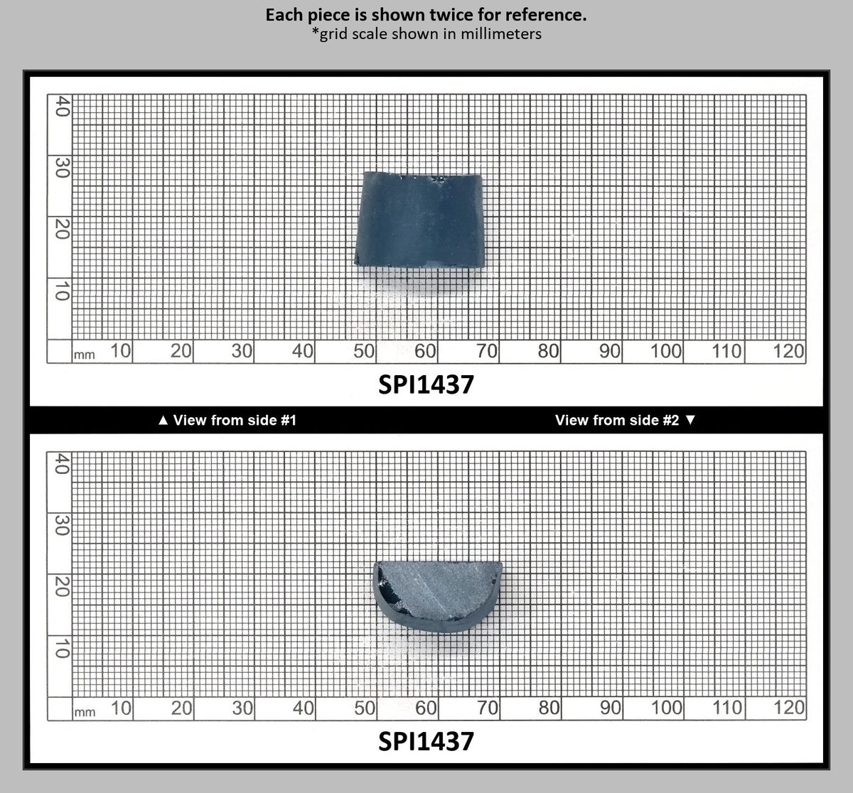 Aquamarine Medium Blue #106 Lab Created Spinel Faceting Rough for Gem Cutting - Various Sizes : SPI1437
