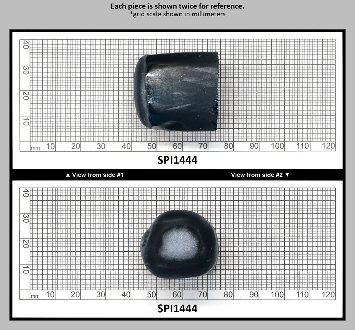 Aquamarine Medium Blue #106 Lab Created Spinel Faceting Rough for Gem Cutting - Various Sizes : SPI1444