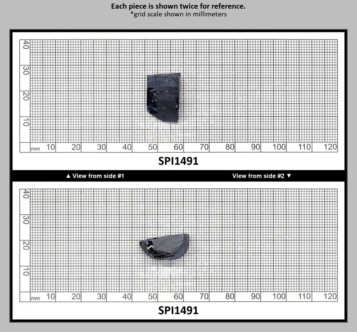 Burma Dark Blue #113 Lab Created Spinel Faceting Rough : SPI1491