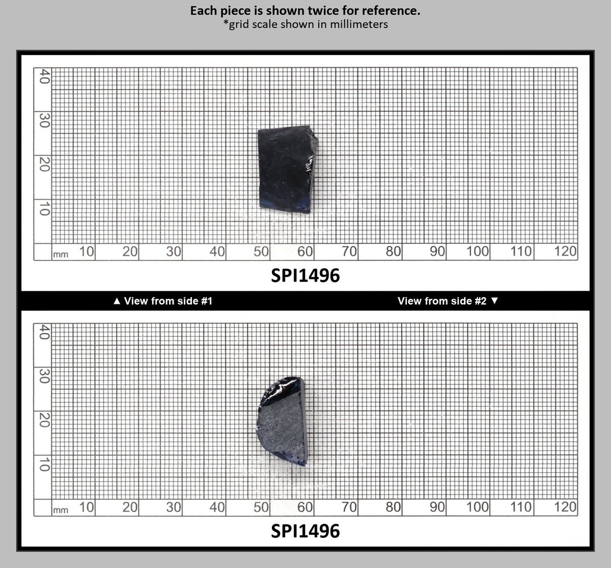 Burma Dark Blue #113 Lab Created Spinel Faceting Rough : SPI1496