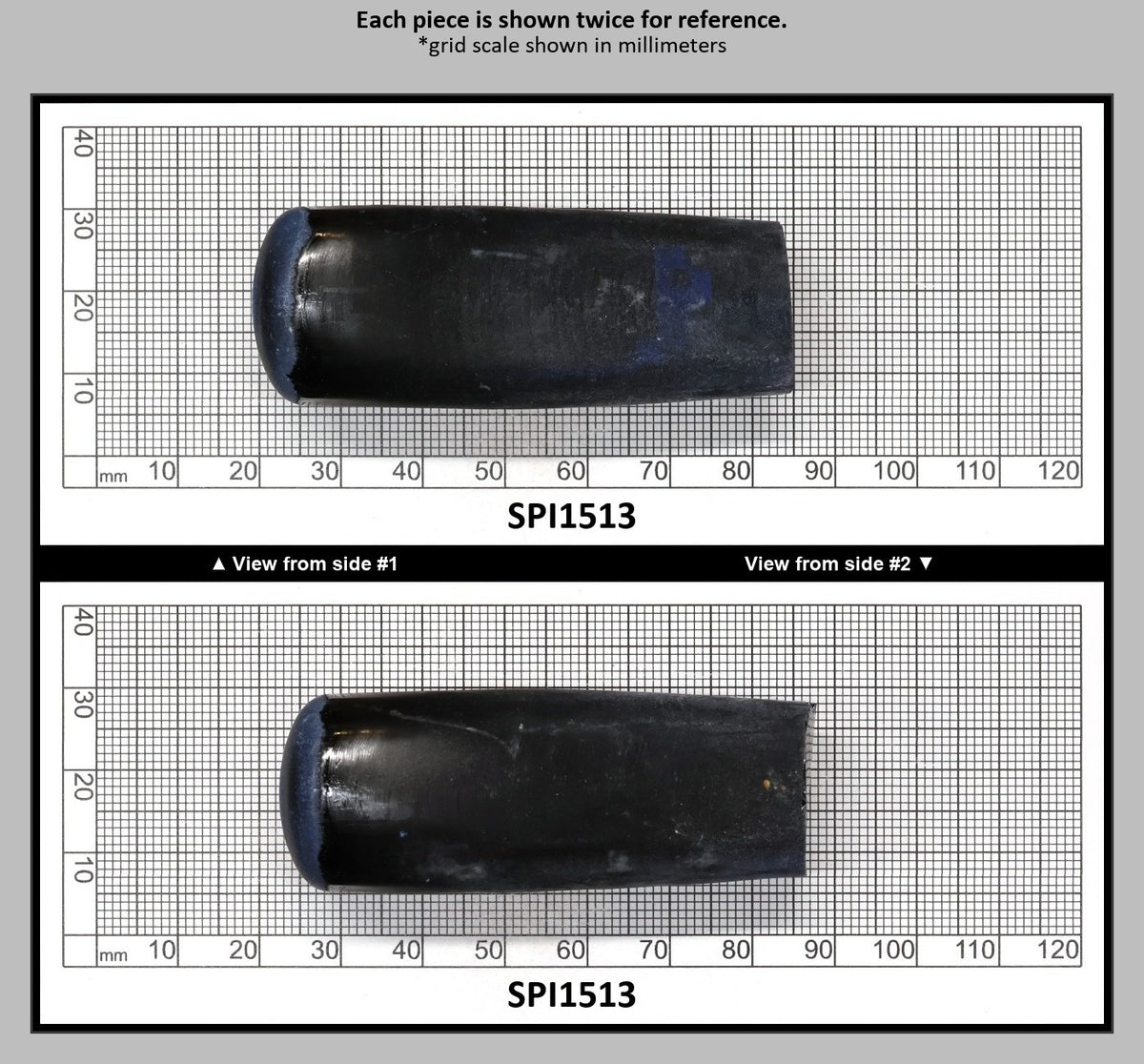 Burma Dark Blue #113 Lab Created Spinel Faceting Rough : SPI1513