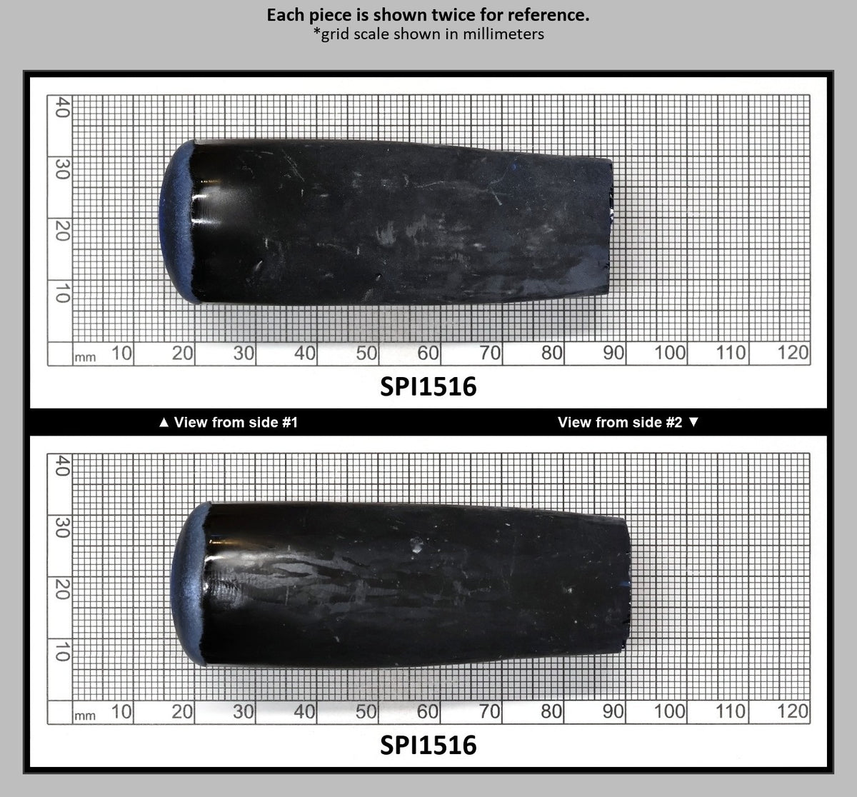 Burma Dark Blue #113 Lab Created Spinel Faceting Rough : SPI1516