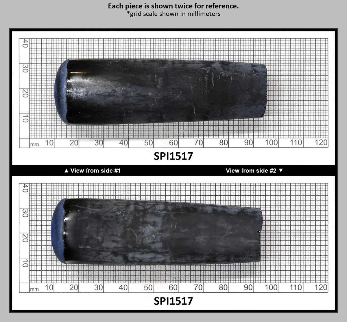 Burma Dark Blue #113 Lab Created Spinel Faceting Rough : SPI1517