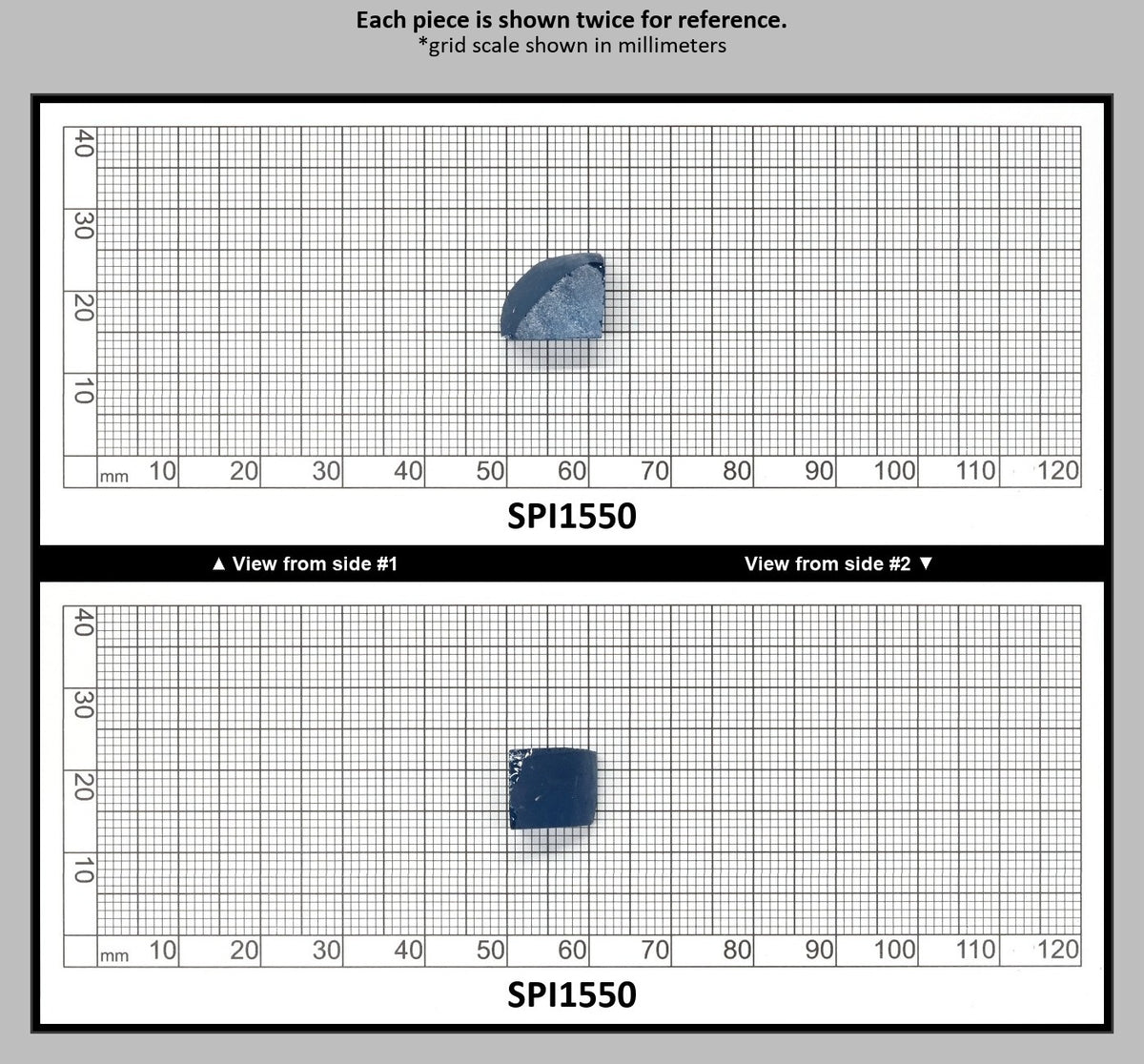Teal Blue Mermaid #120 Lab Created Spinel Faceting Rough for Gem Cutting - Various Sizes : SPI1550