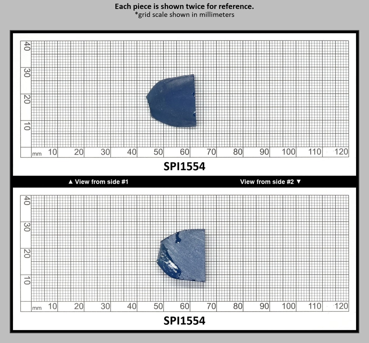 Teal Blue Mermaid #120 Lab Created Spinel Faceting Rough for Gem Cutting - Various Sizes : SPI1554