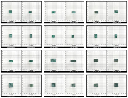 Green (Tsavorite) Polycrystalline (Ceramic) YAG - Faceting Rough