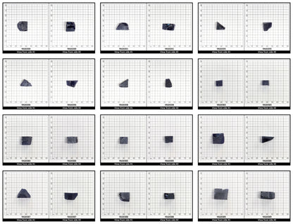 Blue YAG Faceting Rough for Gem Cutting - Various Sizes