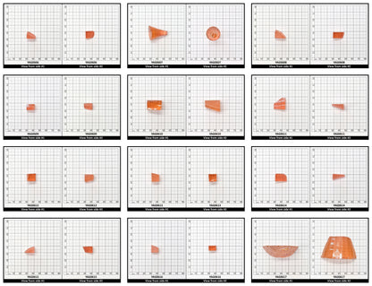 Pink YAG Faceting Rough for Gem Cutting - Various Sizes