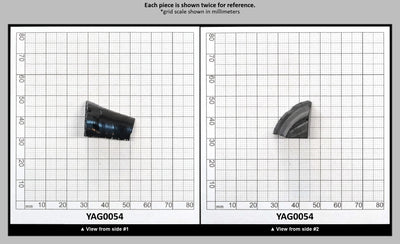 Very Dark Brown YAG Cr4+:YAG Faceting Rough for Gem Cutting - Various Sizes : YAG0054