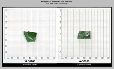 Christmas Garnet YAG Cr3+:YAG Faceting Rough for Gem Cutting - Various Sizes : YAG0108