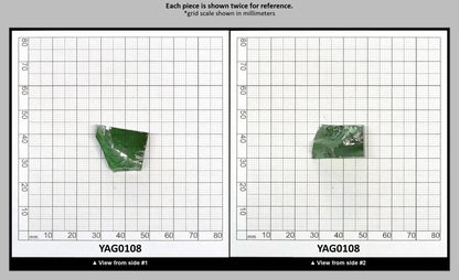 Christmas Garnet YAG Cr3+:YAG Faceting Rough for Gem Cutting - Various Sizes : YAG0108