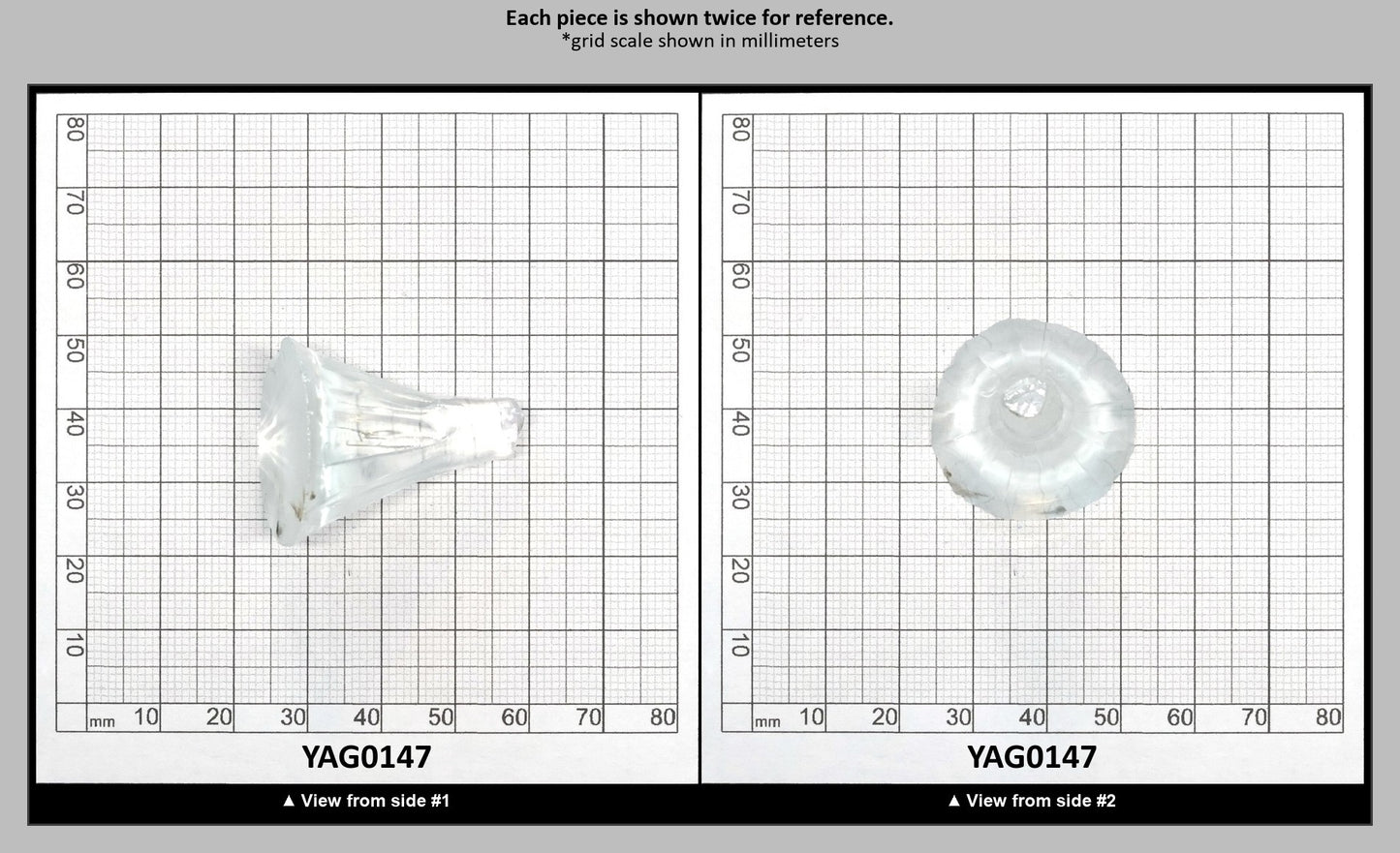 Aquamarine Colored Garnet YAG Faceting Rough : YAG0147