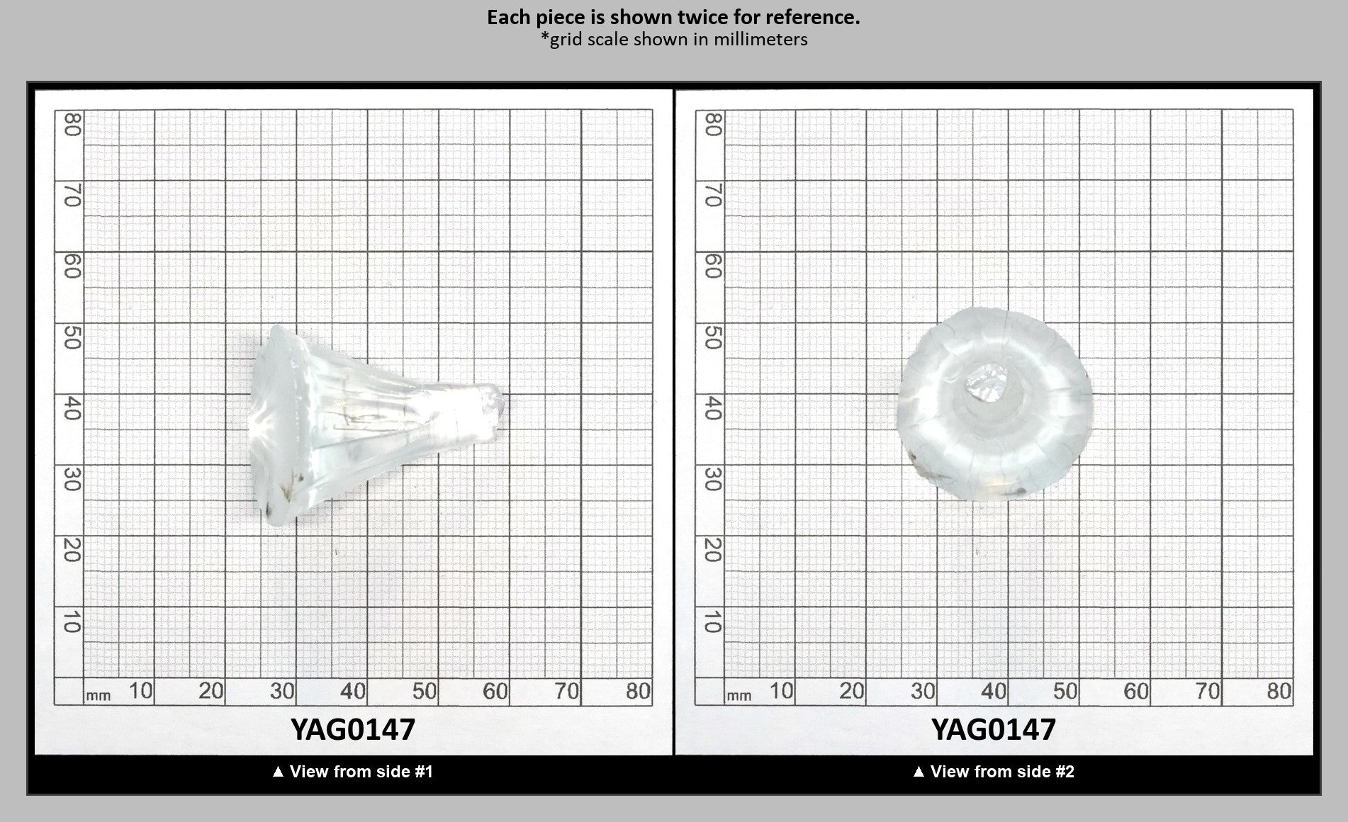 Aquamarine Colored Garnet YAG Faceting Rough : YAG0147