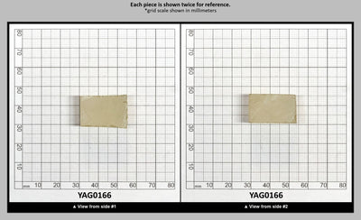 Mystery YAG Faceting Rough for Gem Cutting - Various Sizes : YAG0166