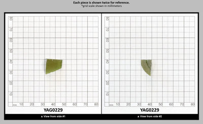 Zombie YAG Faceting Rough for Gem Cutting - Various Sizes : YAG0229