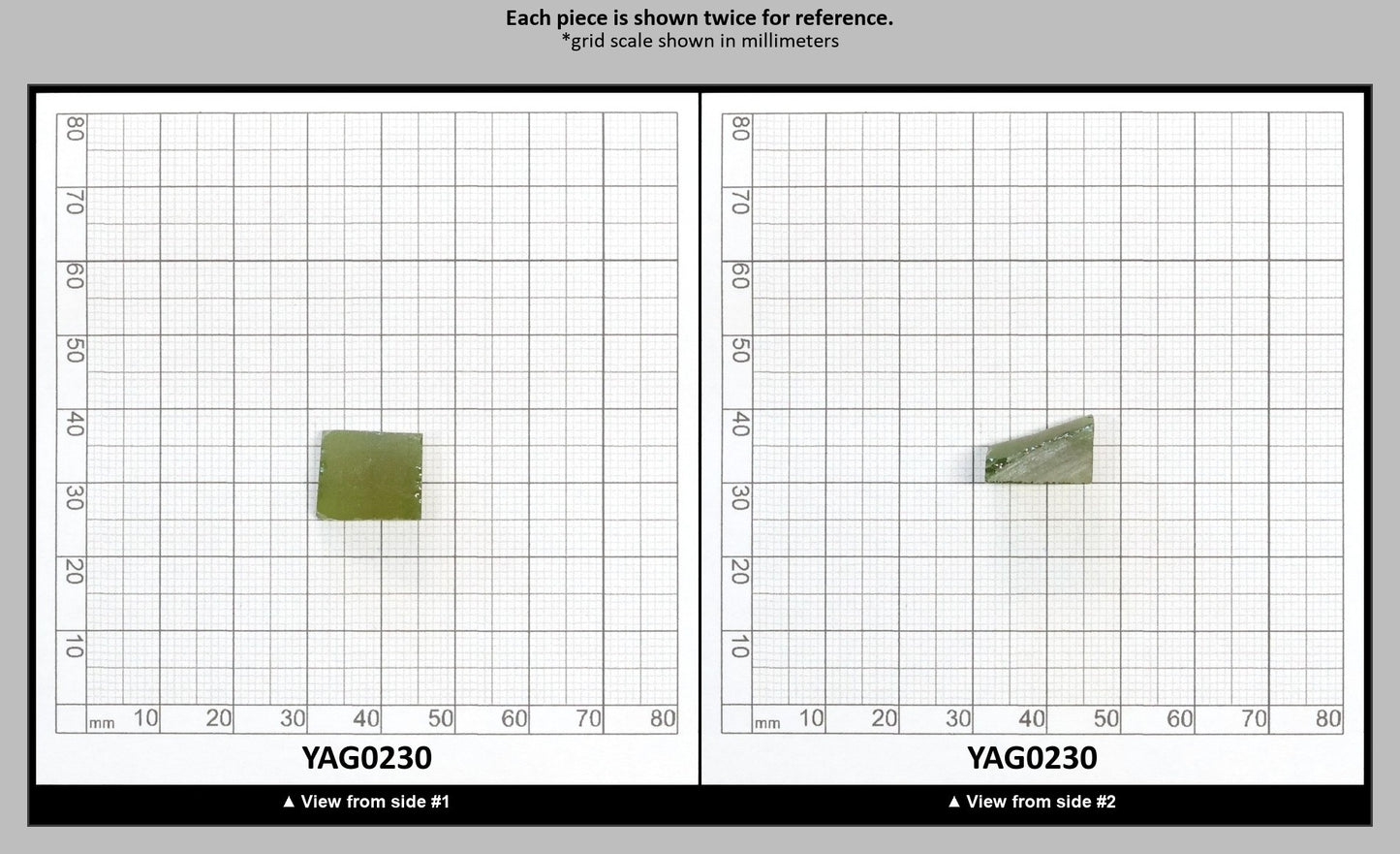 Zombie YAG Faceting Rough for Gem Cutting - Various Sizes : YAG0230