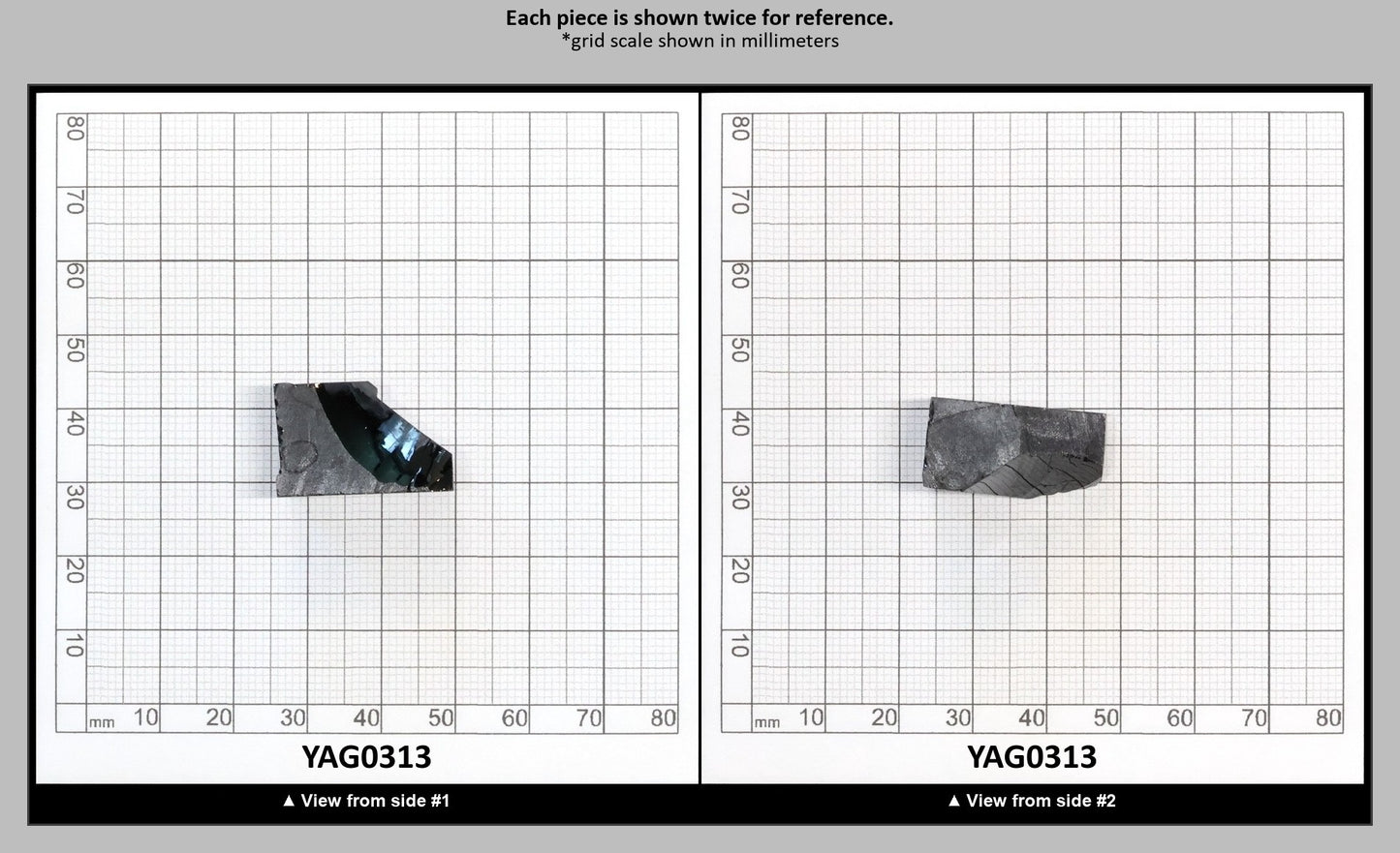 Orange YAG Faceting Rough for Gem Cutting - Various Sizes : YAG0313