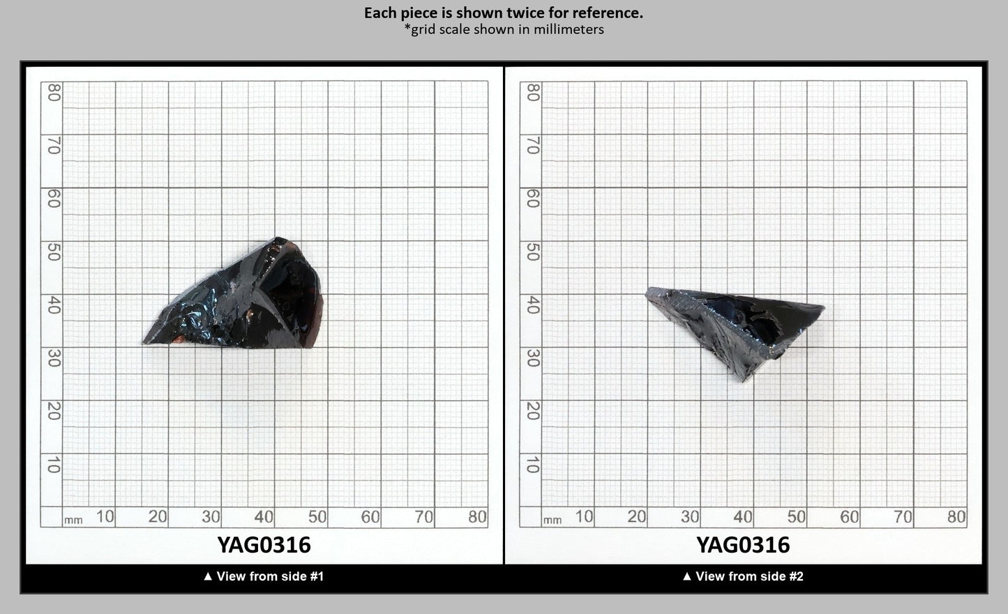 Orange YAG Faceting Rough for Gem Cutting - Various Sizes : YAG0316