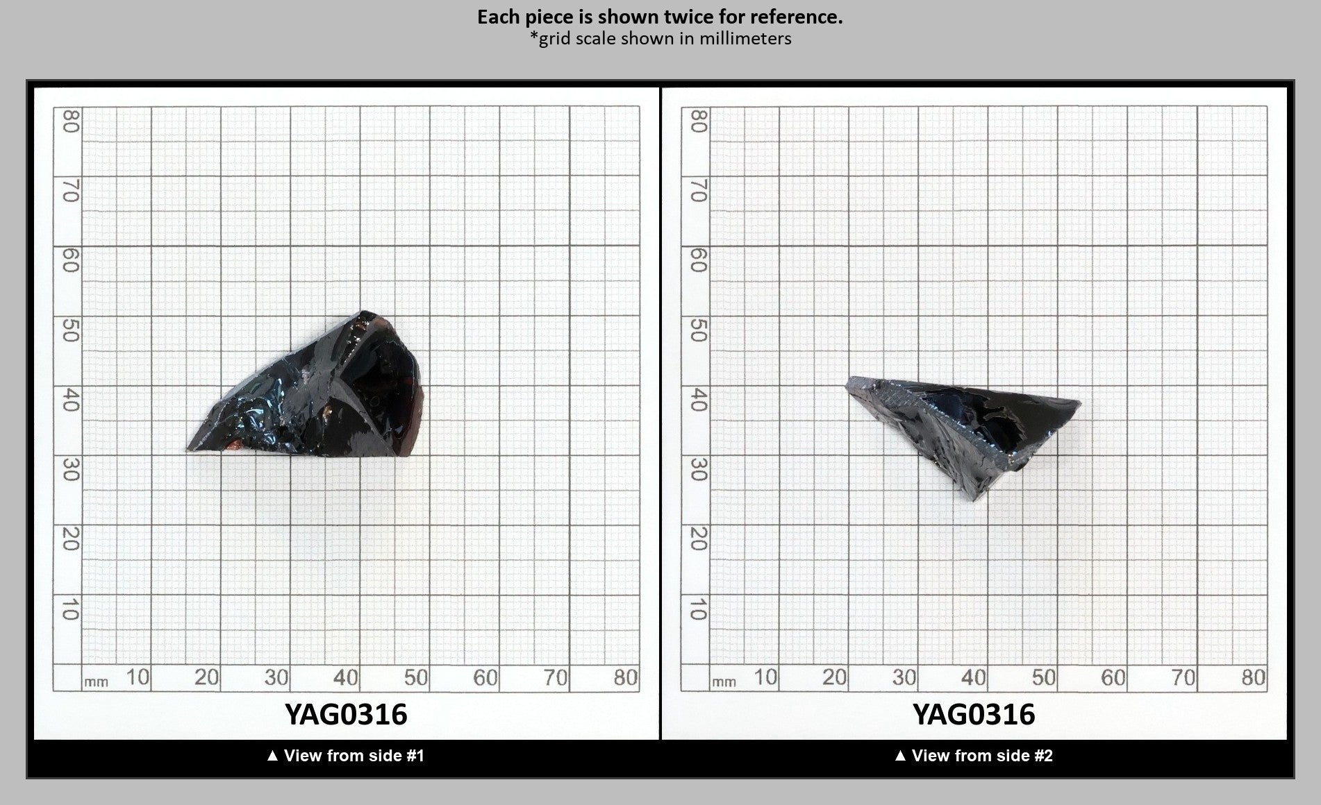 Orange YAG Faceting Rough for Gem Cutting - Various Sizes : YAG0316