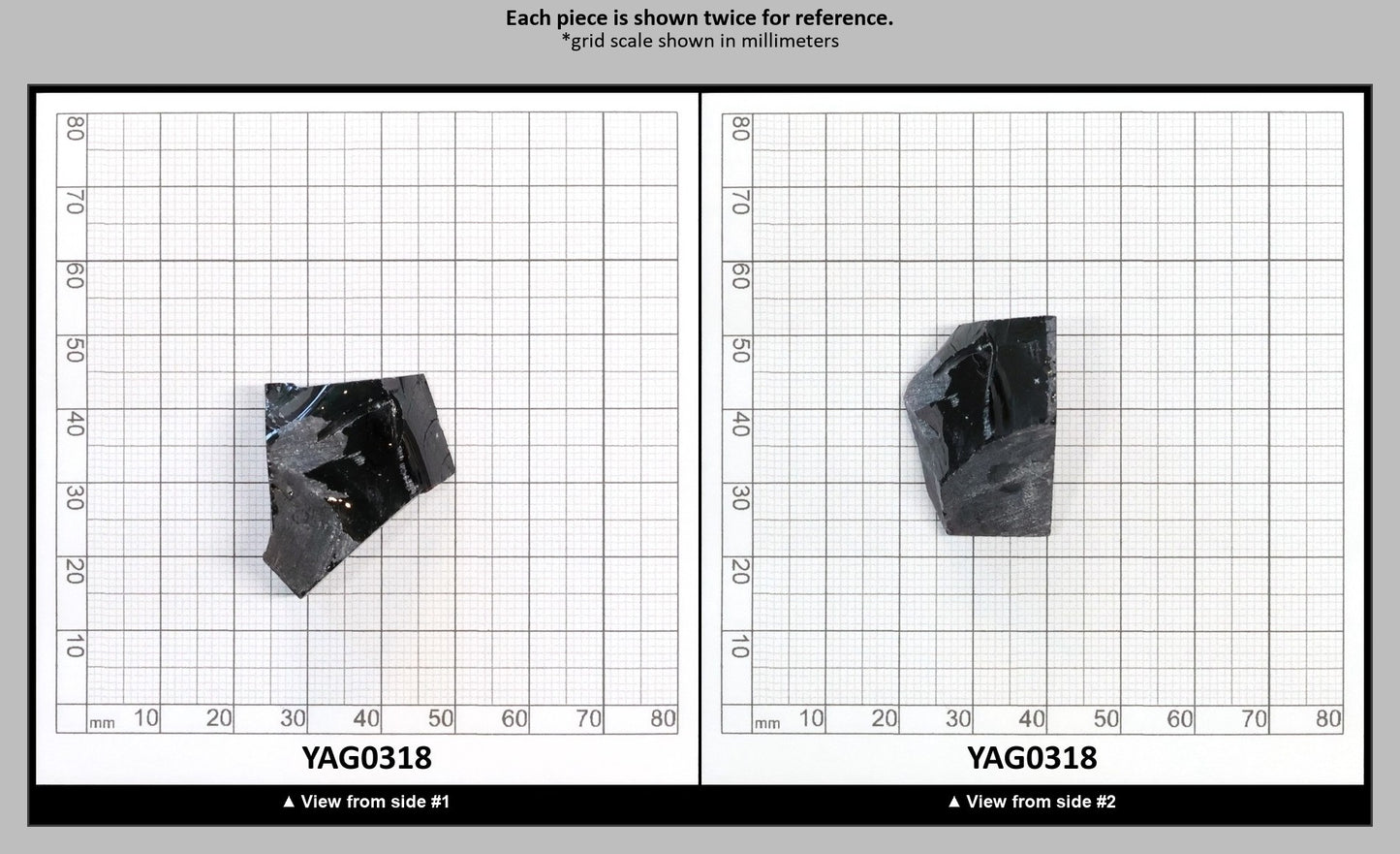 Orange YAG Faceting Rough for Gem Cutting - Various Sizes : YAG0318