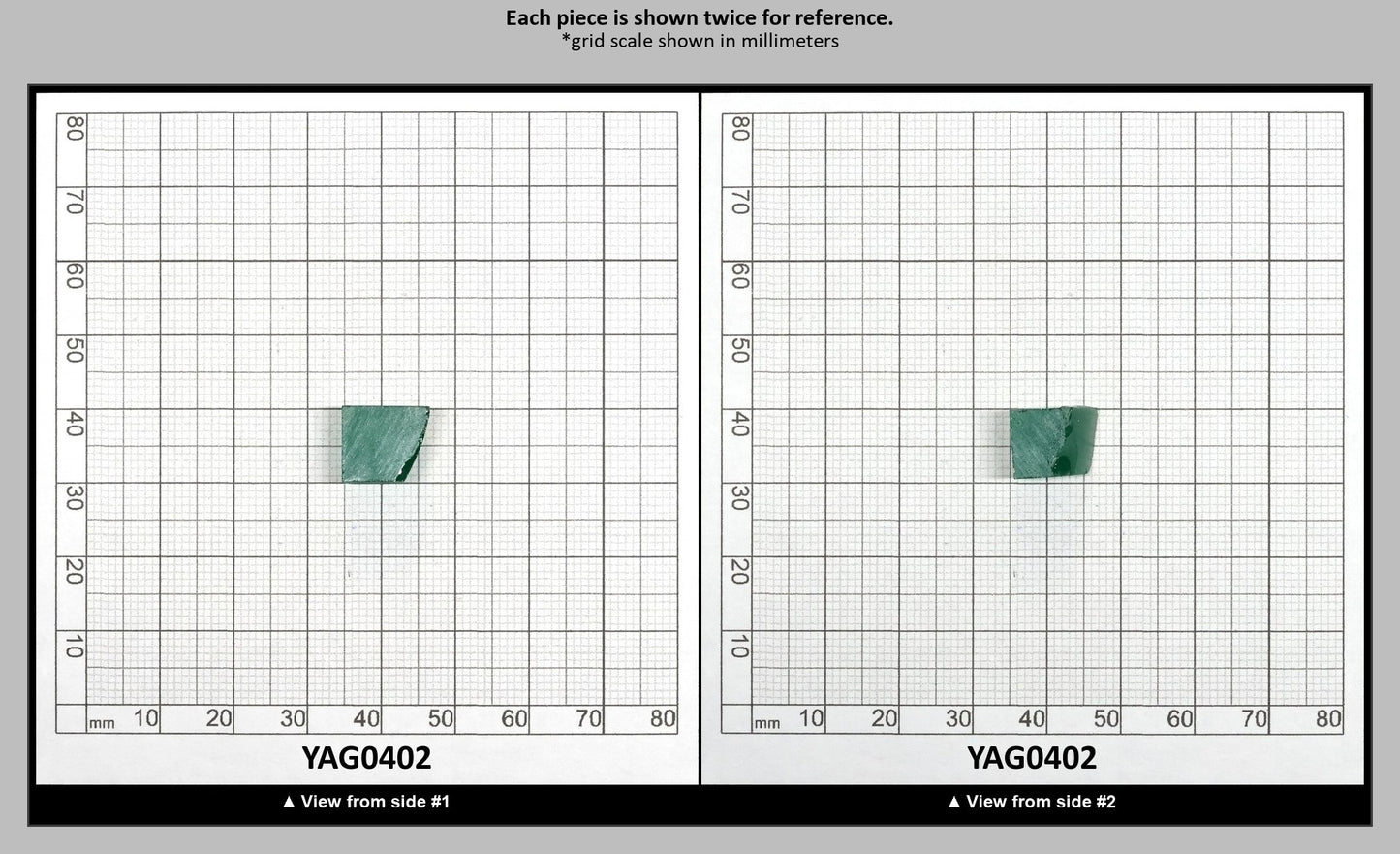 Green Garnet CTH:YAG Faceting Rough for Gem Cutting - Various Sizes : YAG0402