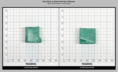 Green (Tsavorite) Garnet V:YAG Faceting Rough for Gem Cutting - Various Sizes : YAG0441