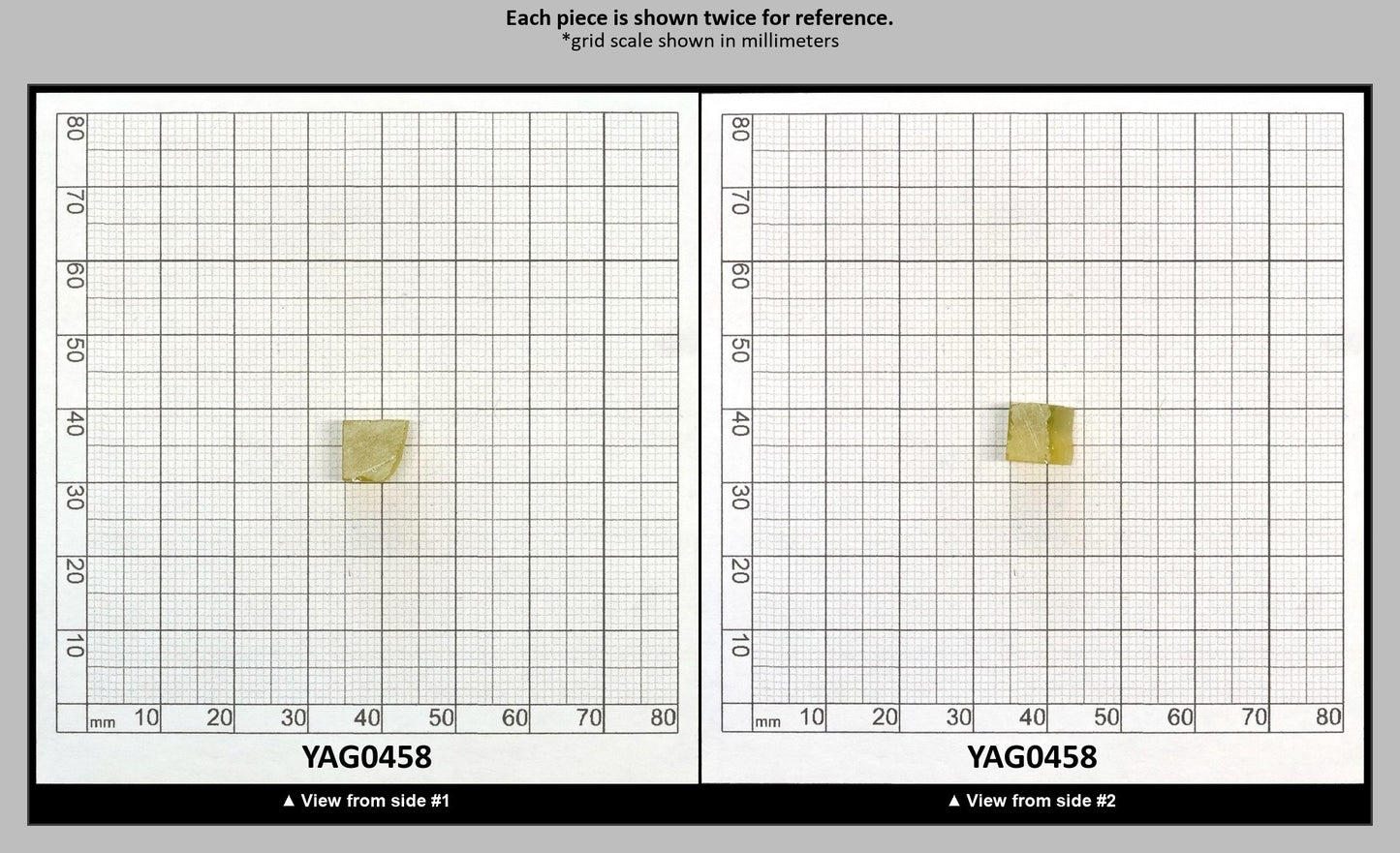 Zombie YAG Faceting Rough for Gem Cutting - Various Sizes : YAG0458