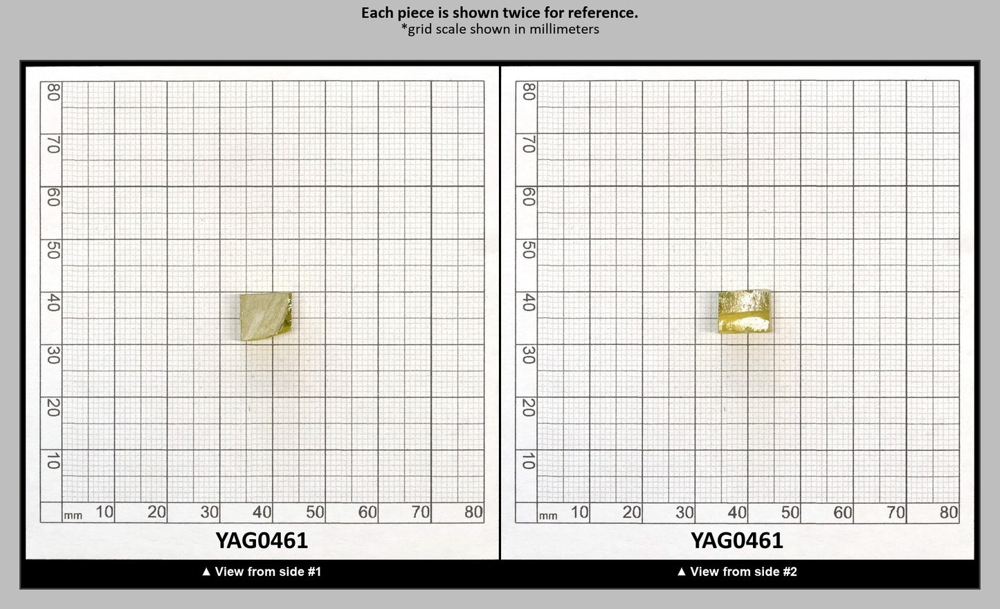Zombie YAG Faceting Rough for Gem Cutting - Various Sizes : YAG0461