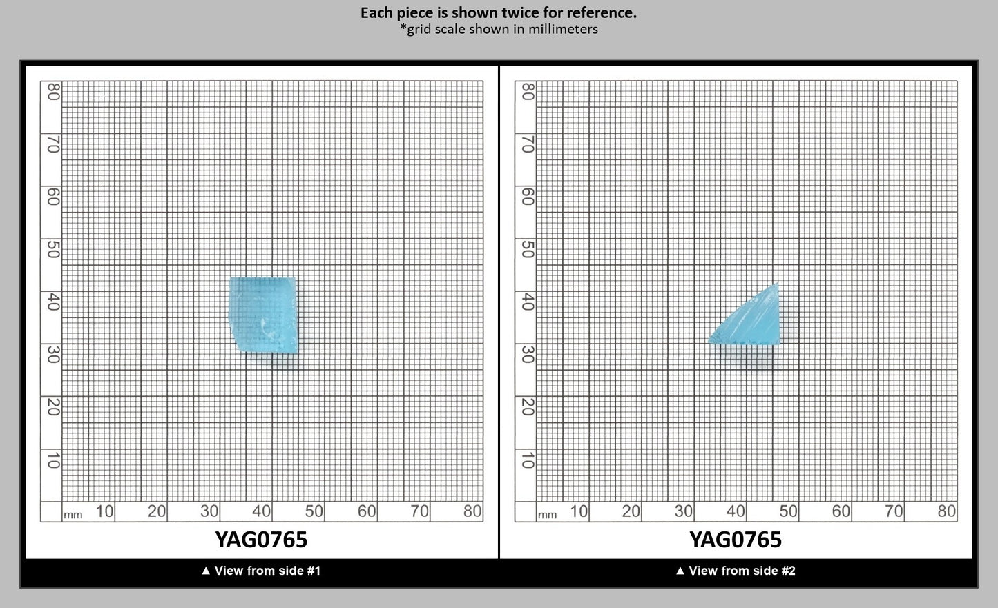 Paraiba Colored Garnet Yb:YAG Faceting Rough for Gem Cutting - Various Sizes : YAG0765