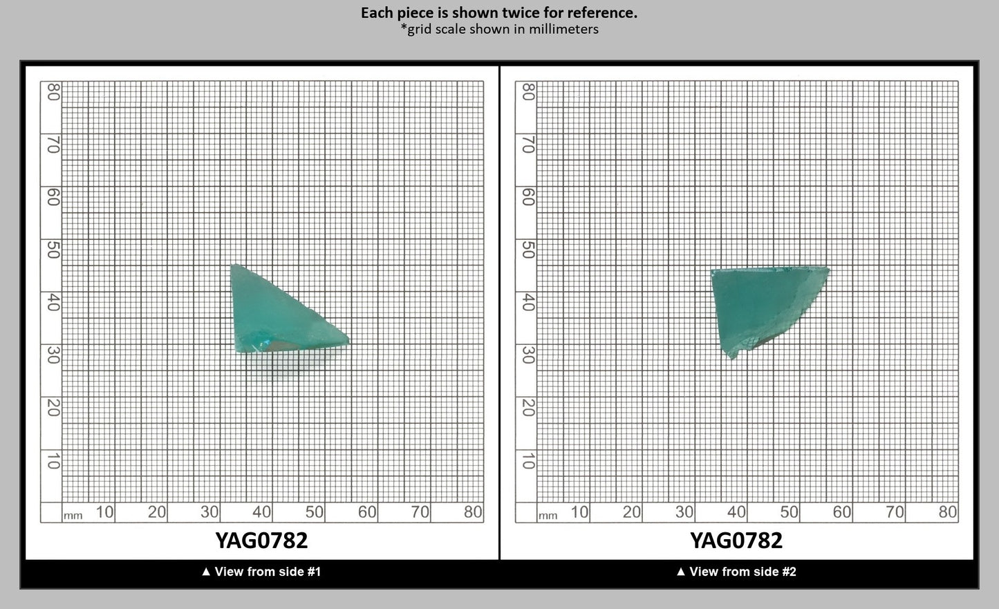 Paraiba Colored Garnet Yb:YAG Faceting Rough for Gem Cutting - Various Sizes : YAG0782