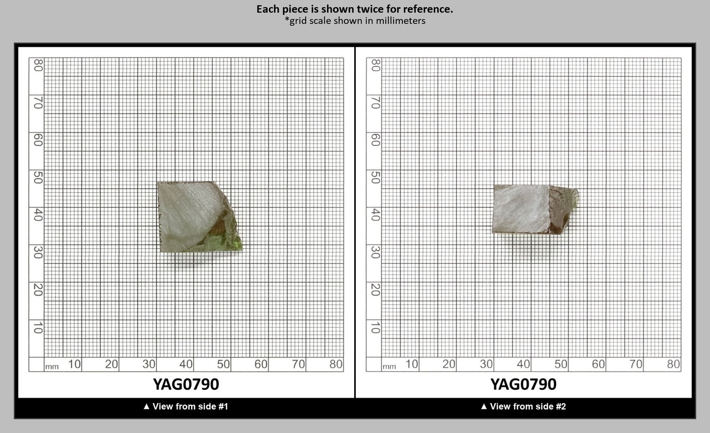Christmas Garnet YAG Cr3+:YAG Faceting Rough for Gem Cutting - Various Sizes : YAG0790