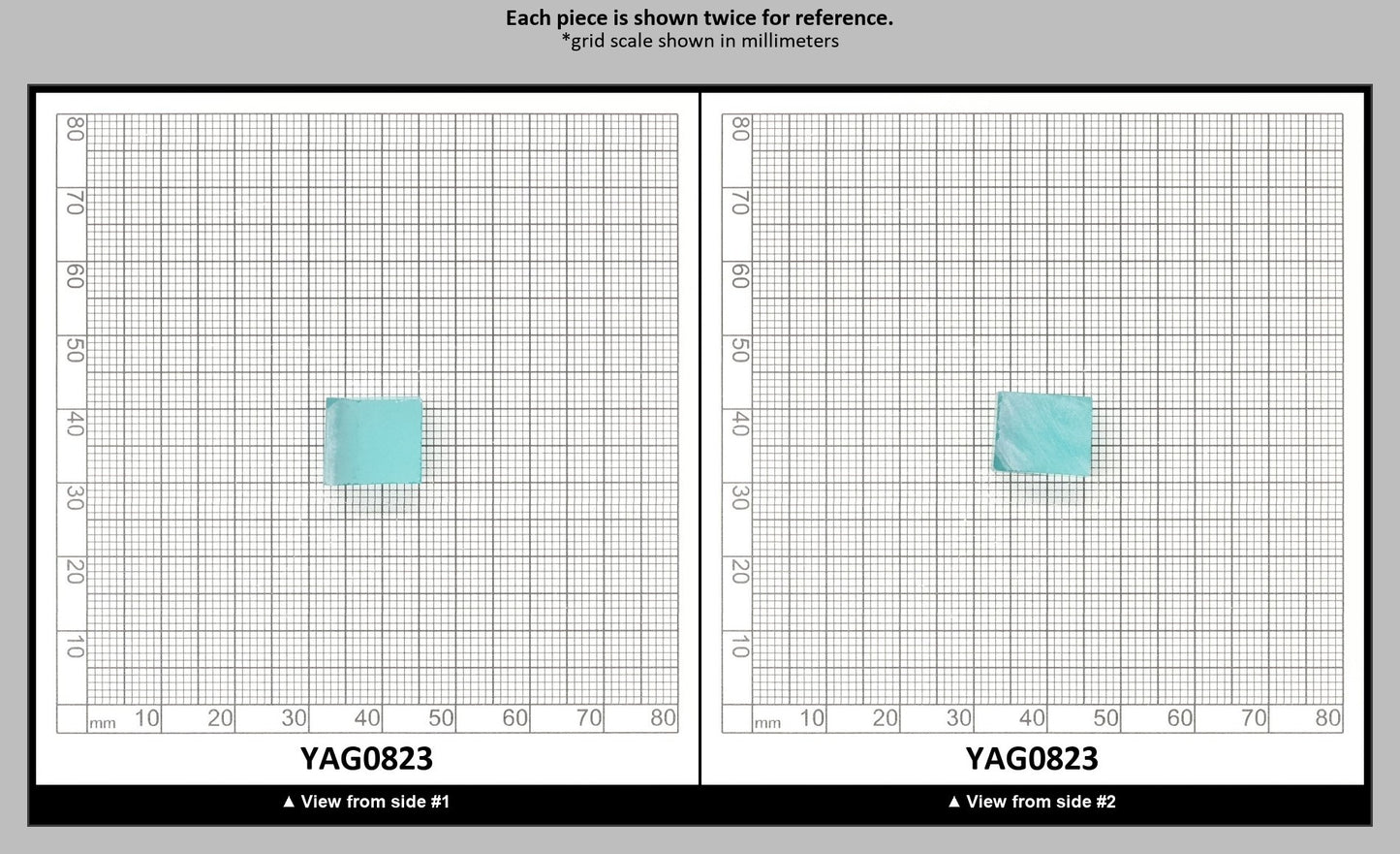 Paraiba YAG Polycrystalline (Ceramic) Faceting Rough : YAG0823