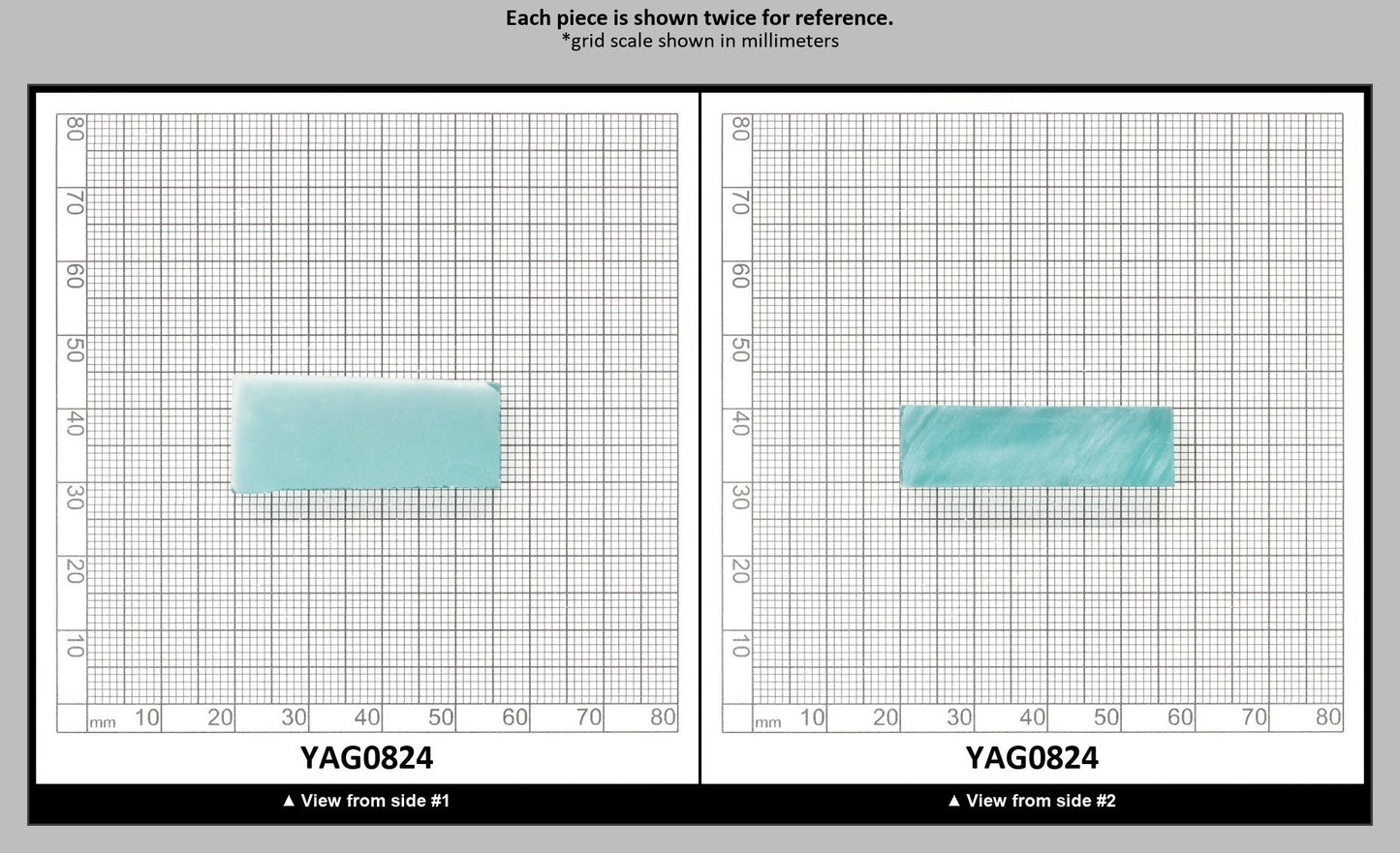 Paraiba YAG Polycrystalline (Ceramic) Faceting Rough : YAG0824