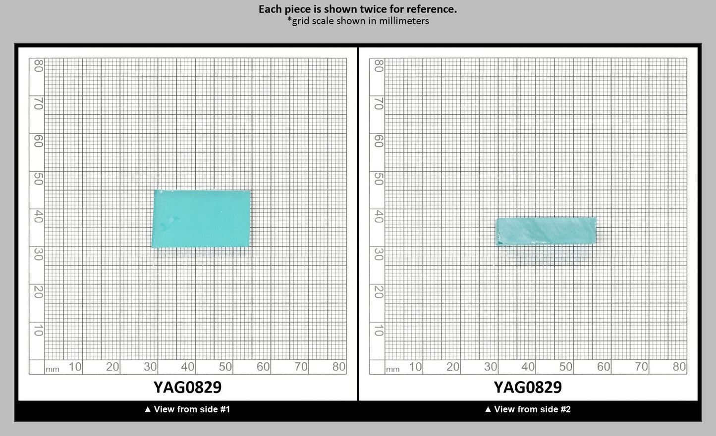 Paraiba YAG Polycrystalline (Ceramic) Faceting Rough : YAG0829