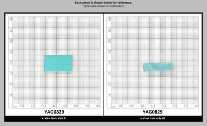 Paraiba YAG Polycrystalline (Ceramic) Faceting Rough : YAG0829